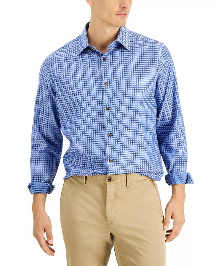 Men's Debala Plaid Shirt, Created for Modazone Blue Combo - 4