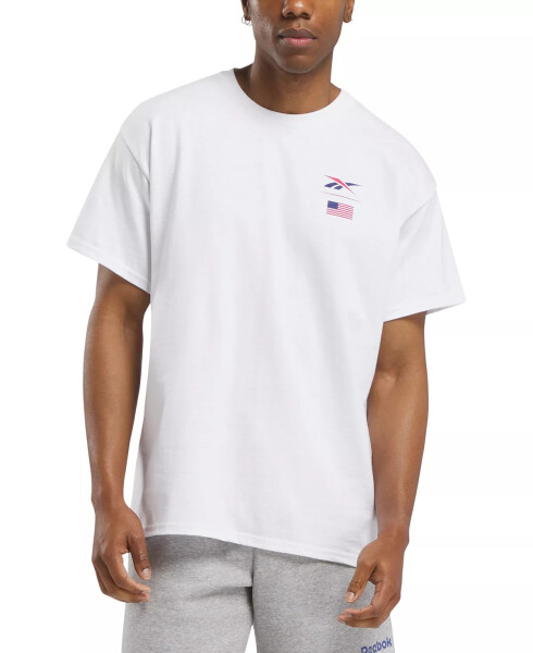 Men's Dedication Nation Graphic Regular-Fit T-Shirt White - 1