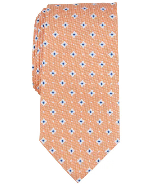 Men's Delaney Medallion Tie, Created for Modazone Orange - 1