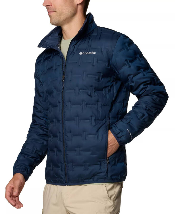 Men's Delta Ridge II Down Zip-Front Jacket Collegiate Navy - 3