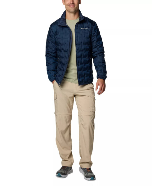 Men's Delta Ridge II Down Zip-Front Jacket Collegiate Navy - 7