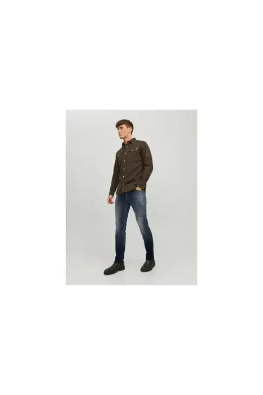 Men's denim pants, Slim Fit, straight cut, item number 12194564. - 3