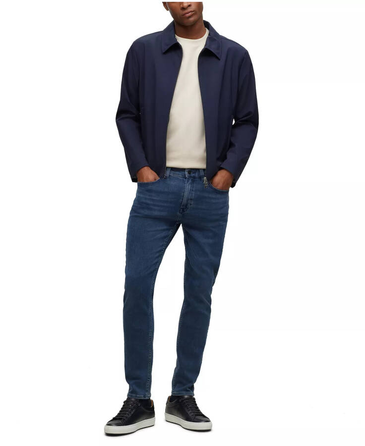 Men's Denim Slim-Fit Jeans Navy - 4