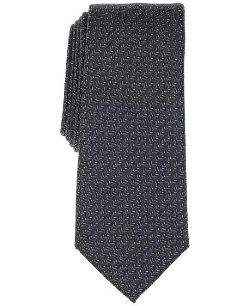 Men's Derwent Herringbone Tie, Exclusively at Modazone - ALFANI