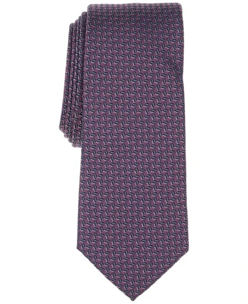Men's Derwent Herringbone Tie, Exclusively at Modazone - ALFANI