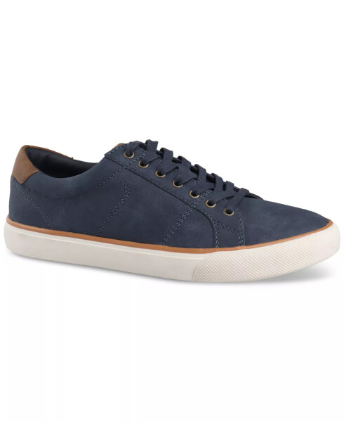 Men's Dominic Tennis Style Sneaker, Created for Modazone Navy - 4