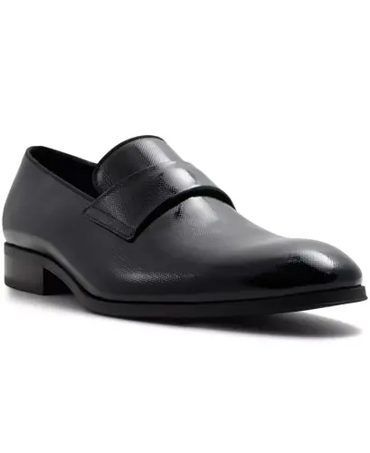 Men's Doncaster Dress Loafers-Black - 1