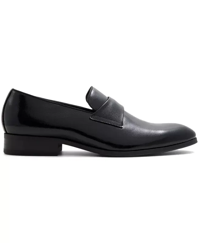 Men's Doncaster Dress Loafers-Black - 2