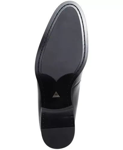 Men's Doncaster Dress Loafers-Black - 5