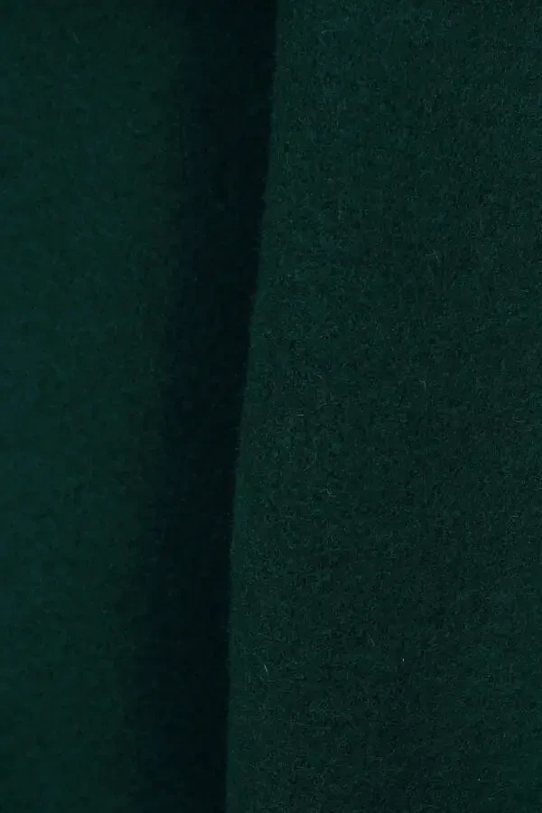 Men's double-breasted coat with wide lapels, modern cut. - 6