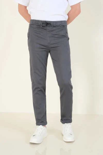 Men's Double Cuff Jogger Pants Anthracite - 3