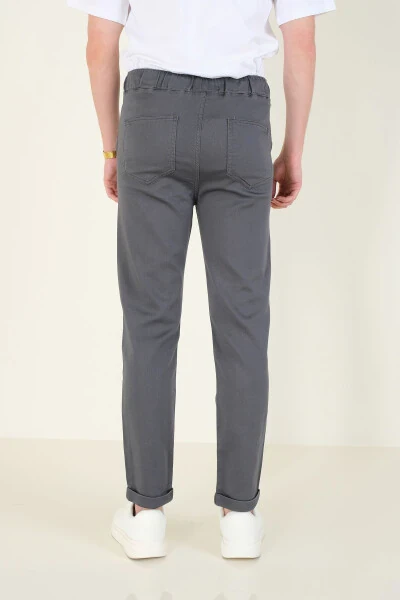 Men's Double Cuff Jogger Pants Anthracite - 4