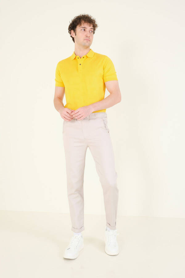 Men's Double Cuff Jogger Pants Stone - 2