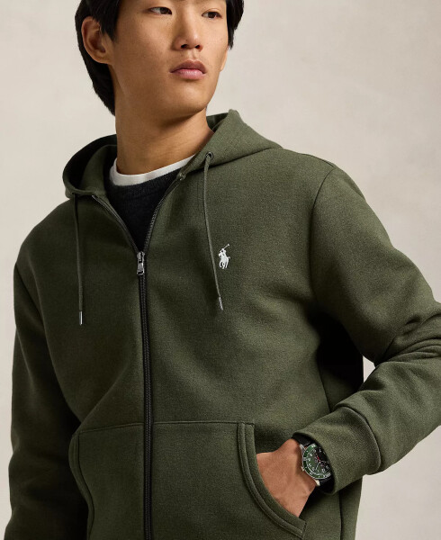 Men's Double-Knit Full-Zip Hoodie Alpine Heather - 3