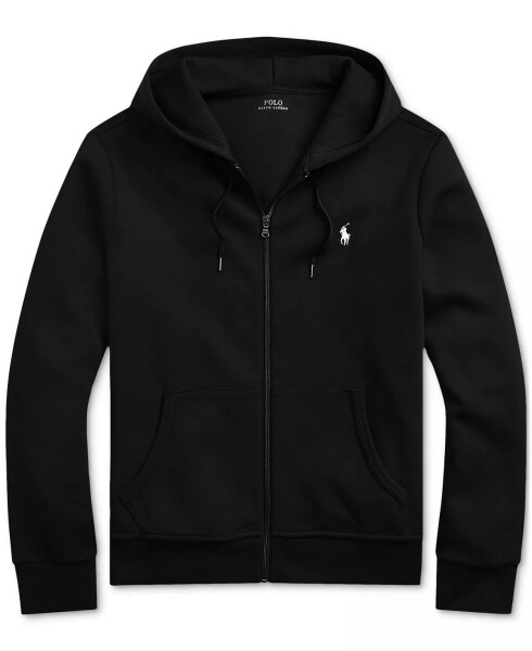 Men's Double-Knit Full-Zip Hoodie Black - 6