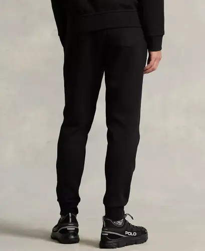 Men's Double-Knit Jogger Pants-Black - 3