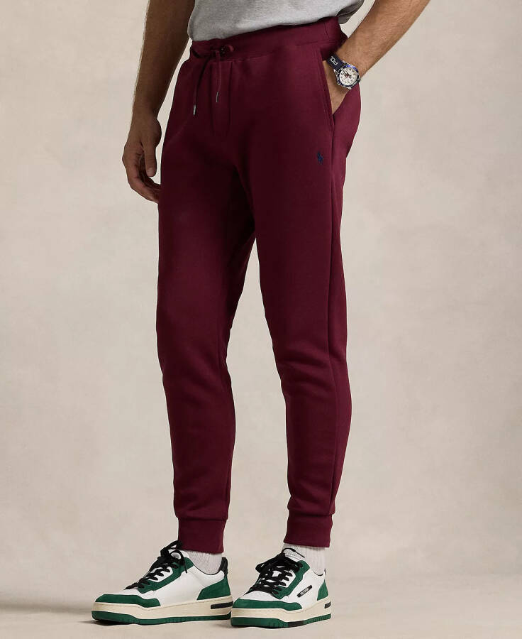 Men's Double-Knit Jogger Pants Red - 4