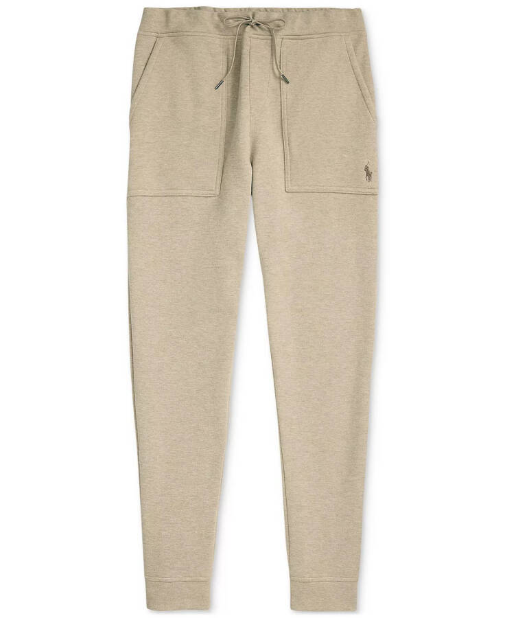 Men's Double-Knit Mesh Jogger Pants Tuscan Beige Heather - 5