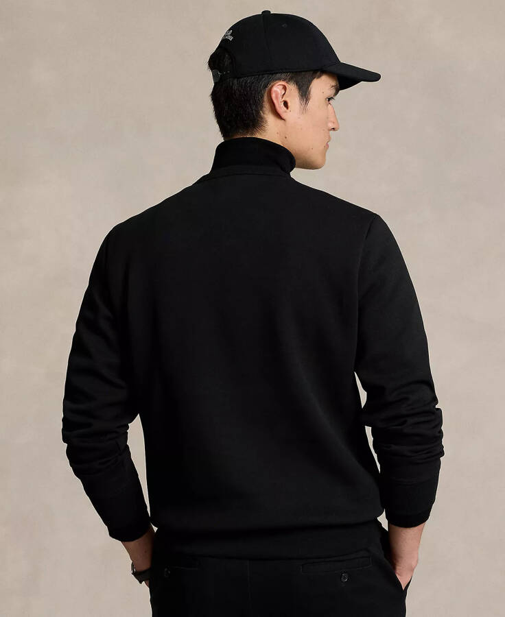 Men's Double-Knit Pocket Sweatshirt Black - 2