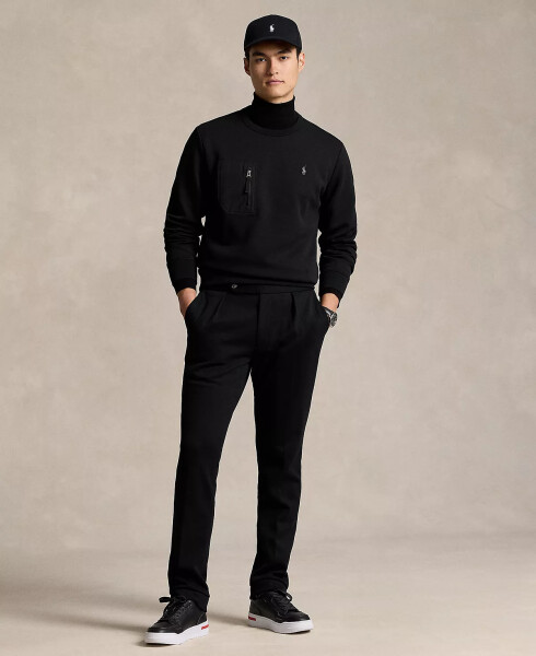 Men's Double-Knit Pocket Sweatshirt Black - 4