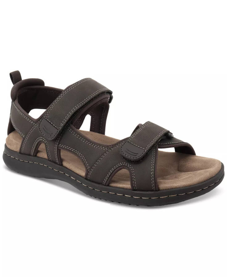 Men's Douglas Strap Sandal, Created for Modazone Brown - 4