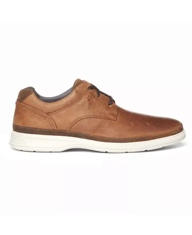 Men's Dressports 2 Go Pt Oxford Shoes-New Caramel - 2