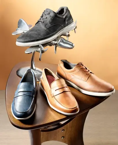 Men's Dressports 2 Go Pt Oxford Shoes-New Caramel - 11