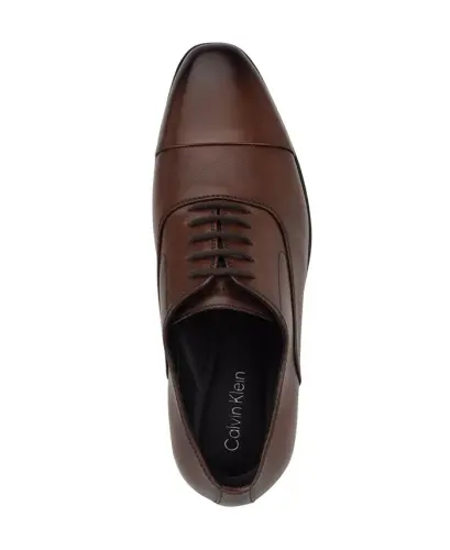 Men's Drew Lace-Up Dress Oxford - Dark Brown Leather - 4