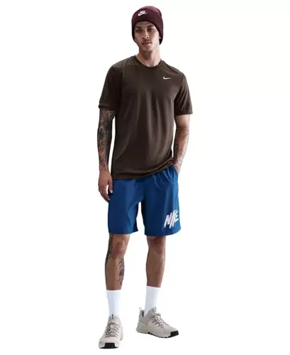 Men's Dri-FIT Legend Fitness T-Shirt - Dark Brown 