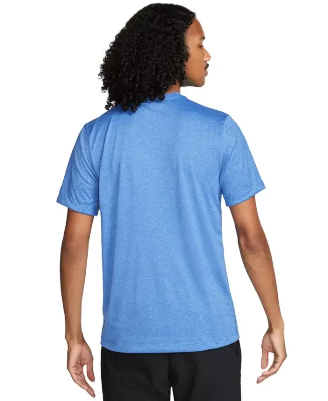 Men's Dri-FIT Legend Fitness T-Shirt-Game Royal/pacific Blue/htr/black - 3