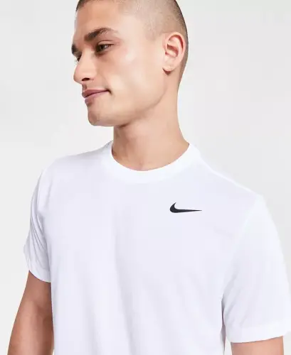 Men's Dri-FIT Legend Fitness T-Shirt - White - NIKE (1)