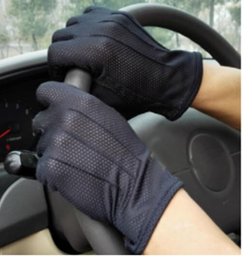 Mens Driving Gloves Summer UV Sun Protection Cycling Gloves Unisex Non-Slip Touchscreen Cotton Gloves Workout Exercise Gloves Outdoor Sunblock Full Finger Gloves for Motorcycle Camping Riding - 2