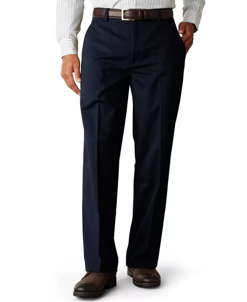 Men's Easy Classic Fit Khaki Stretch Pants Dockers Navy - 5