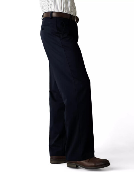 Men's Easy Classic Fit Khaki Stretch Pants Dockers Navy - 6