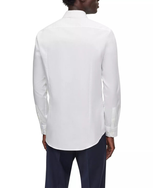 Men's Easy-Iron Slim-Fit Dress Shirt White - 2