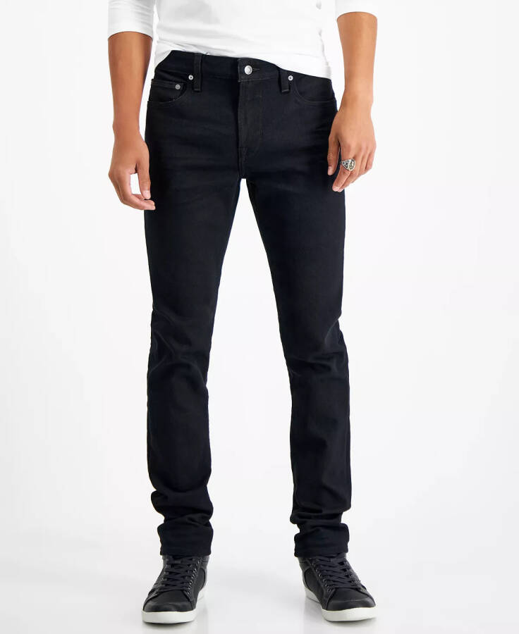 Men's Eco Black Wash Skinny Fit Jeans Jailbreak Wash - 1