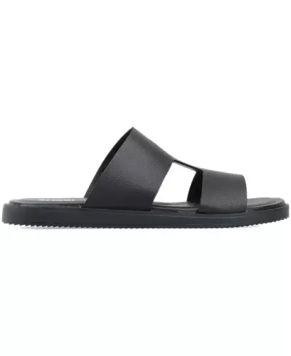 Men's Edgarr Slide Sandals, Exclusively at Modazone-Black - ALFANI (1)