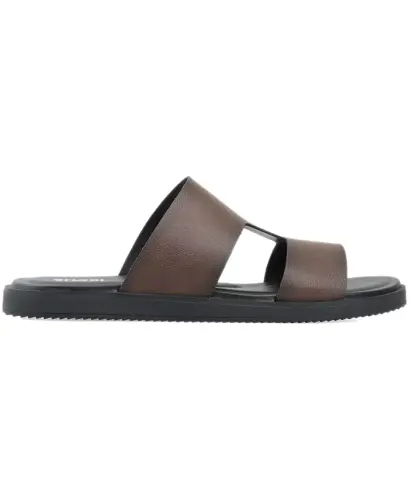 Men's Edgarr Slide Sandals, Exclusively at Modazone-Classic Brown - ALFANI (1)