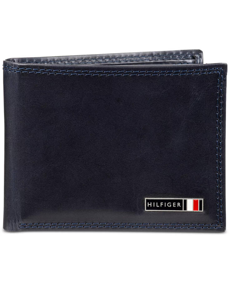 Men's Edisto Bi-Fold RFID Passcase Wallet Navy - 7