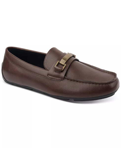 Men's Egan Driving Loafers, Created for Modazone Chocolate - 1