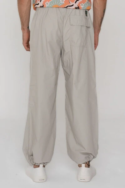 Men's Elastic Waist Parachute Pants - 3