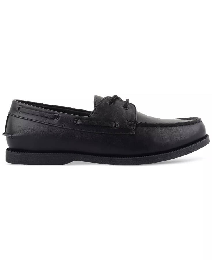 Men's Elliot Boat Shoes, Created for Modazone Black - 7