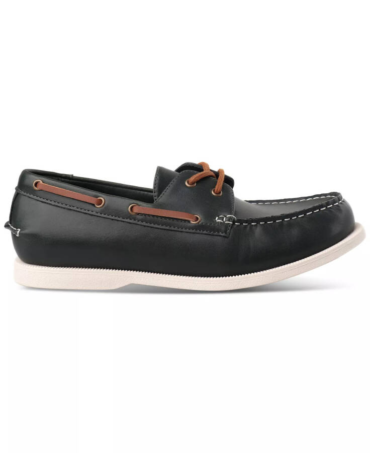 Men's Elliot Boat Shoes, Created for Modazone Dark Green - 5