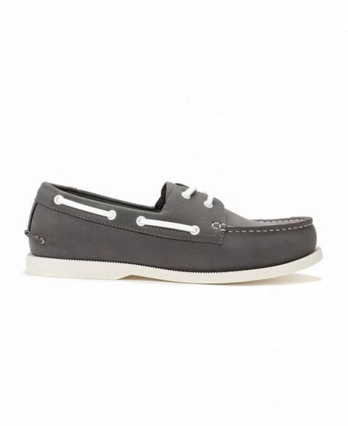 Men's Elliot Boat Shoes, Created for Modazone - Gray - 2