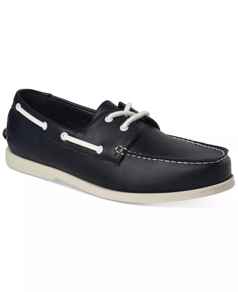 Men's Elliot Boat Shoes, Created for Modazone Navy - 1