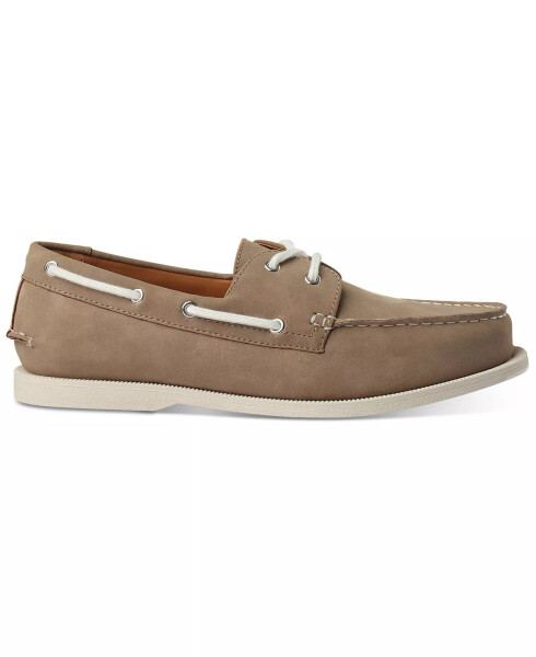 Men's Elliot Boat Shoes, Created for Modazone Taupe - 5