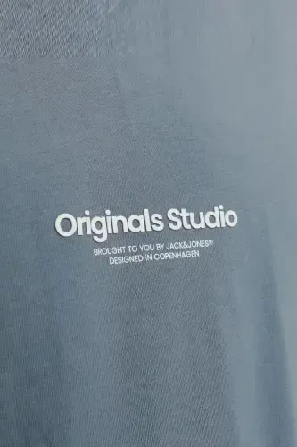 Men's Embossed Logo Printed T-Shirt - Vesterbro-Stormy Weather - 5