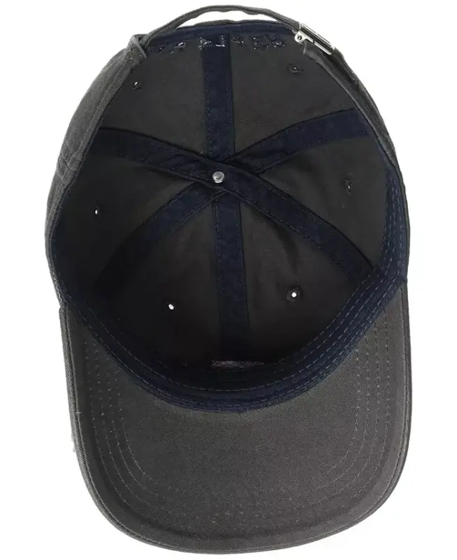 Men's Embroidered Ardin Cap - Charcoal - 3