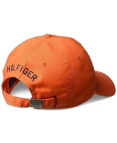 Men's Embroidered Ardin Cap - Orange - TOMMY HILFIGER (1)