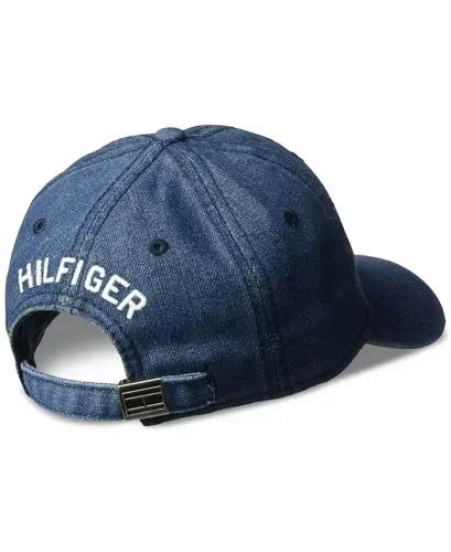 Men's Embroidered Ardin Cap - Rinse Denim - TOMMY HILFIGER (1)